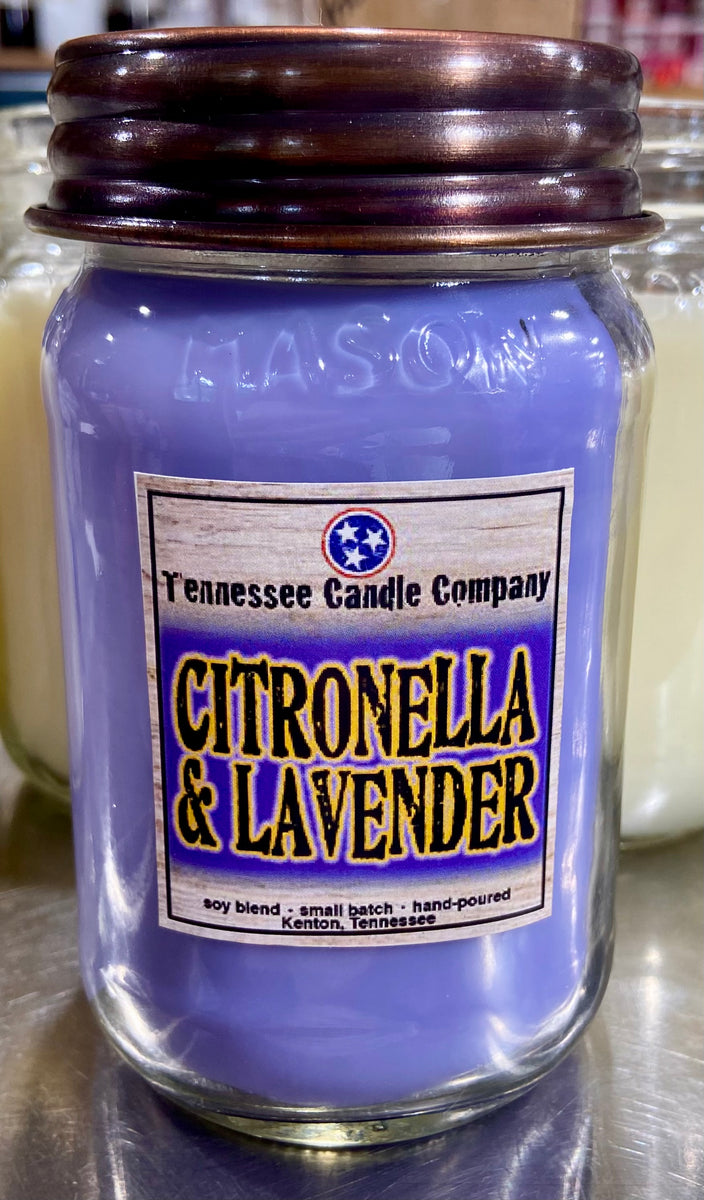 lavender and citronella plants Citronella & Lavender – Tennessee Candle Company