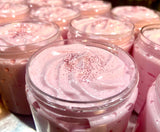 Pink Sugar- Whipped Soap Sugar Scrub-8oz