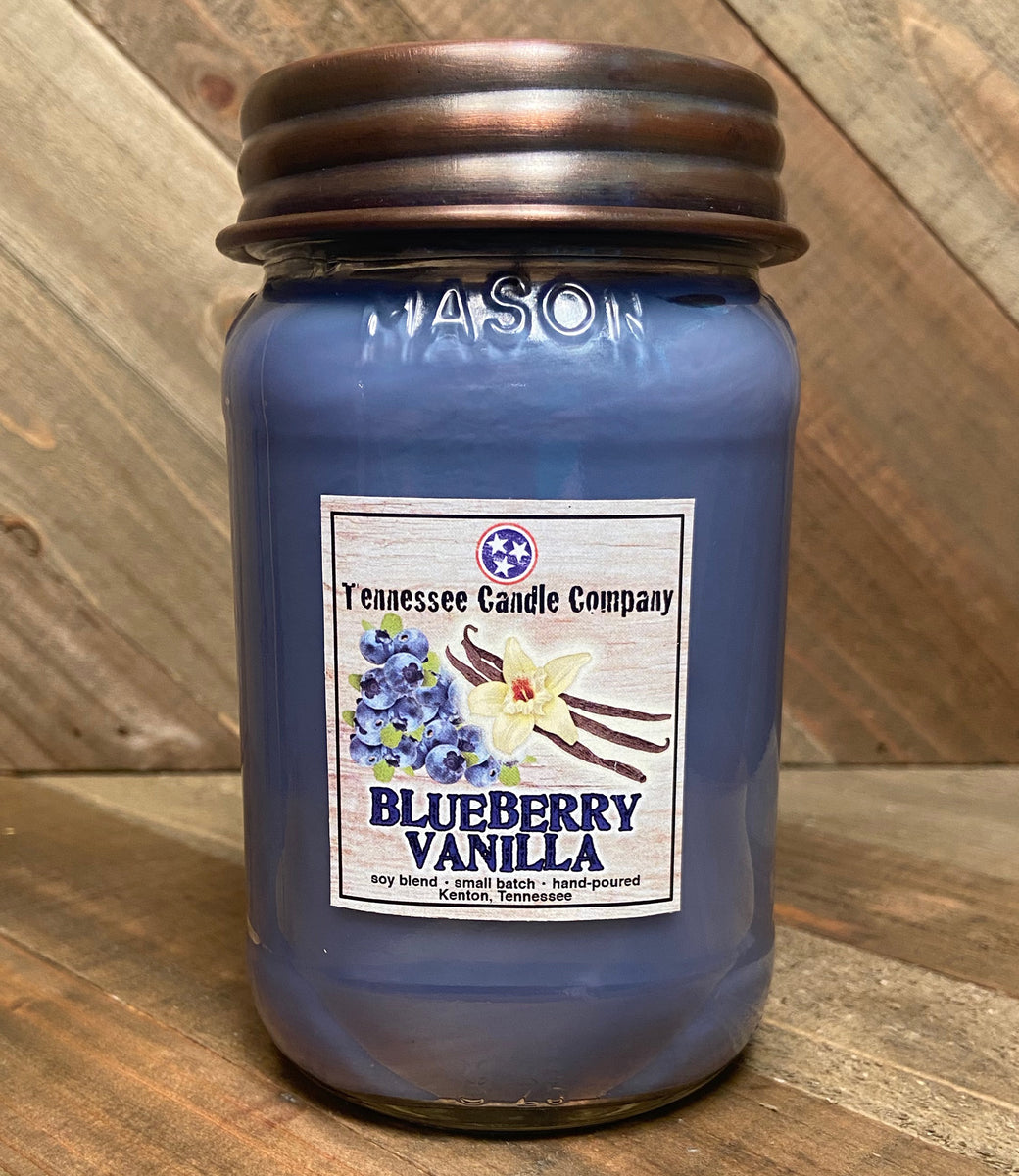 Blueberry Mason Jar Candle