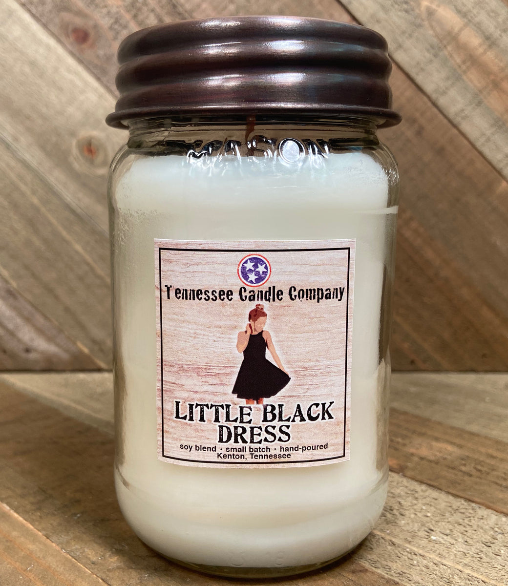 little black party dress candle Little Black Dress  Black Dog Candles