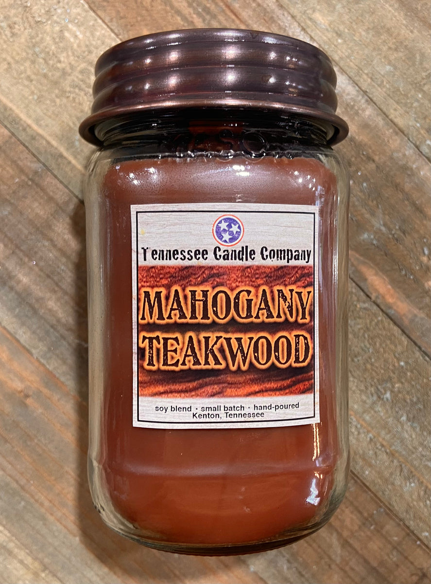 Mahogany Teakwood — Hudson Street Candle Co.