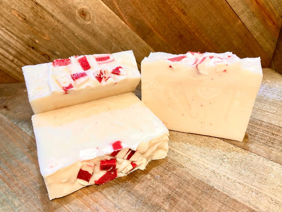 White Peppermint-artisan soap