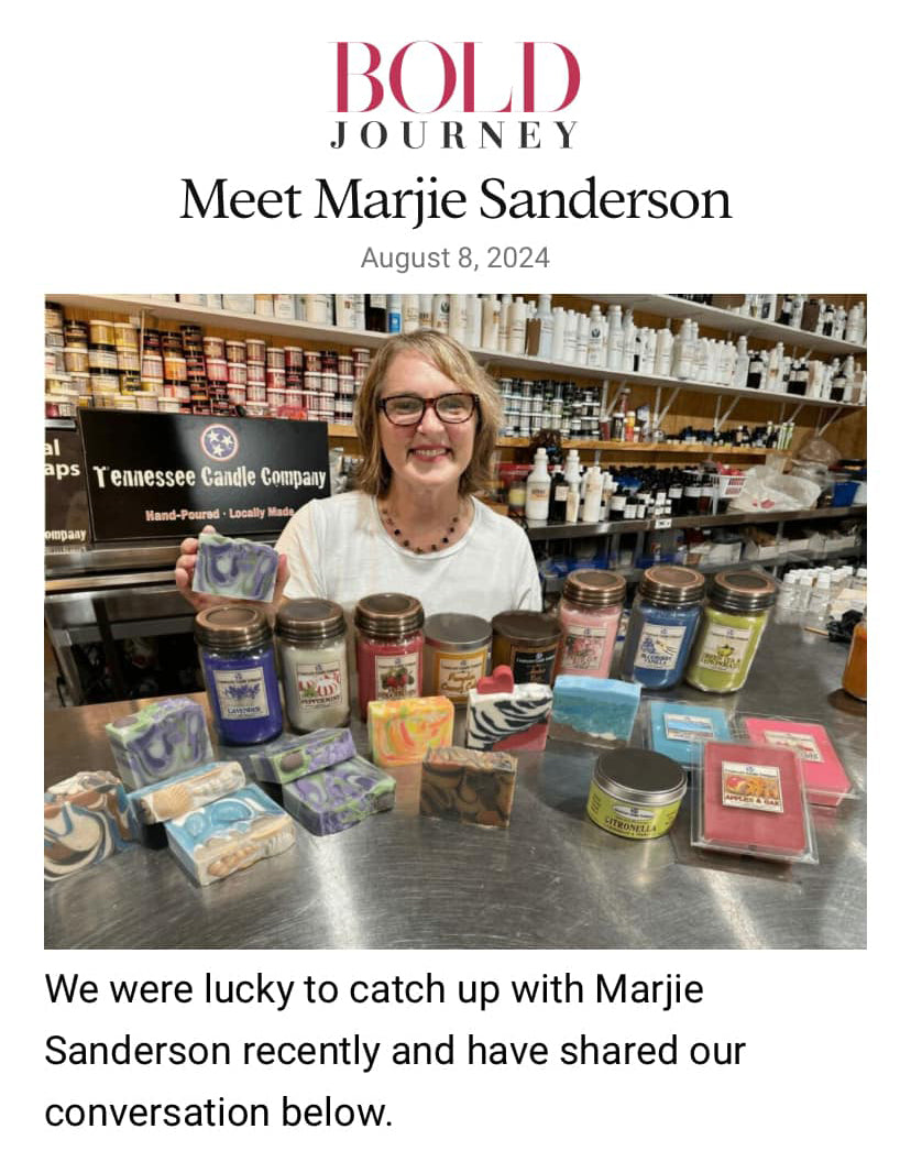 "Bold Journey Magazine" interview with Marjie Sanderson @ Tennessee ...