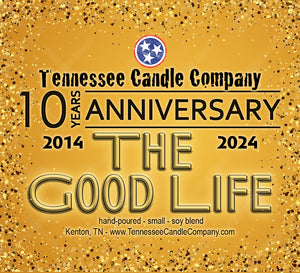 Tennessee Candle Company Celebrating 10 YEARS ANNIVERSARY October 13th!