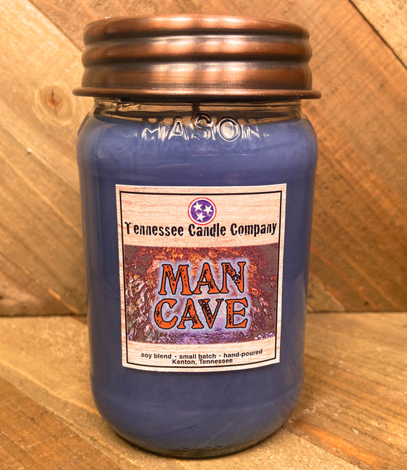 Mason Jar Wood Wick Candle