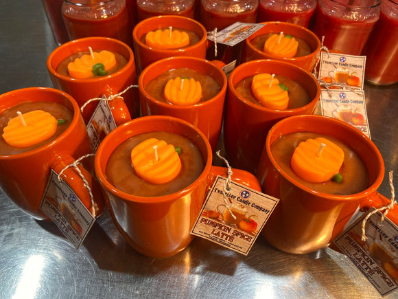 Pumpkin Spiced Latté-Mug Candle