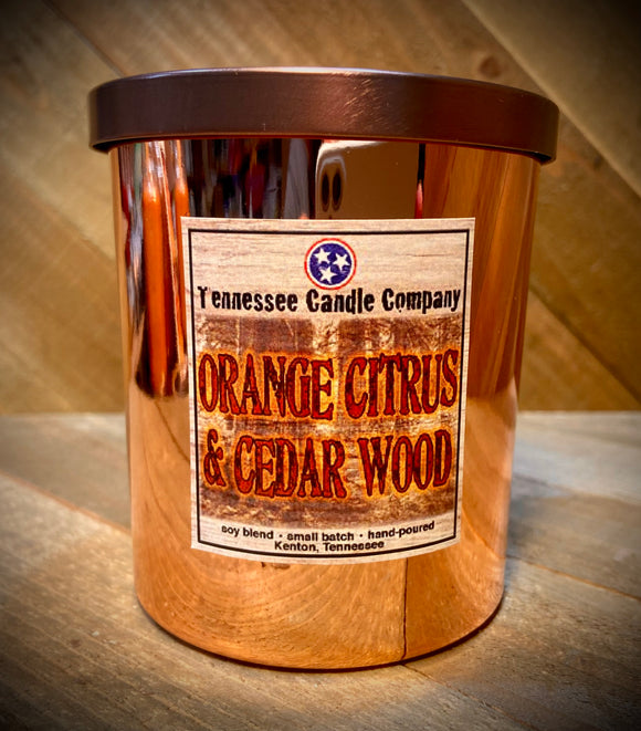 Orange Citrus & Cedar