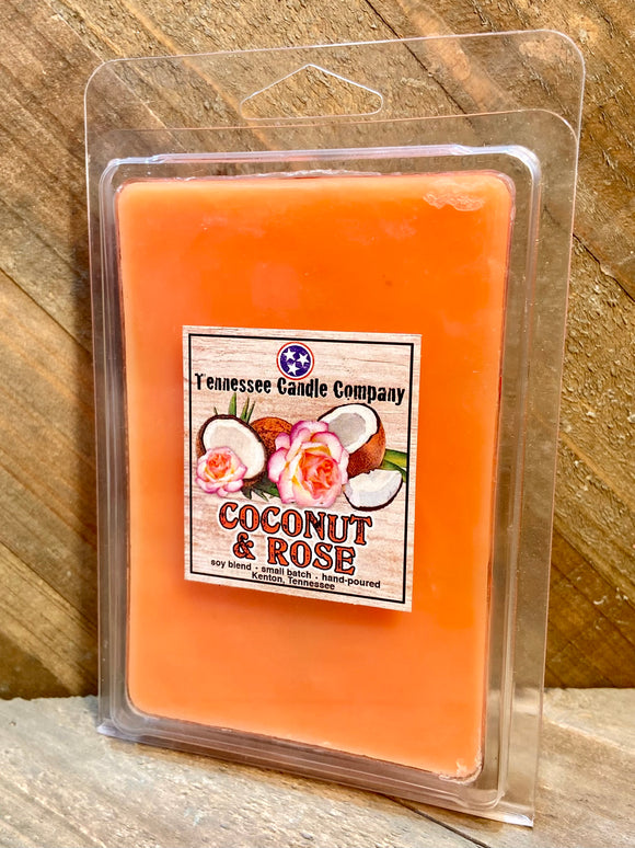 Coconut & Rose- Large Wax Melts