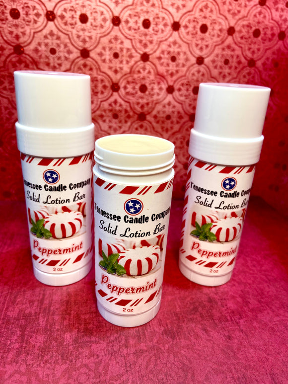 Peppermint Solid Lotion Bar-Twist Tube – Tennessee Candle Company