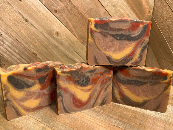 Mahogany Teakwood-artisan soap