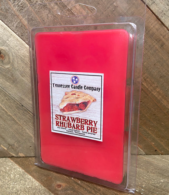 Strawberry Rhubarb Pie- Large Wax Melts
